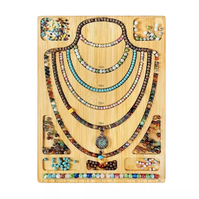 Wood Beaded Board Beaded Board Bracelet Anklet Wooden Pearl Board For  Making Jewelry Bracelet Beade