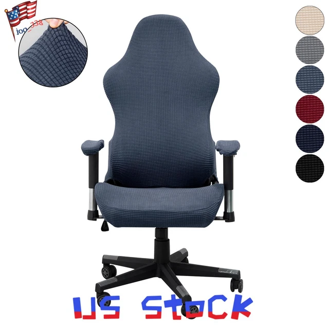 Stretch Computer Gaming Chair Covers Racing Armchair Swivel Chair Seat Protector