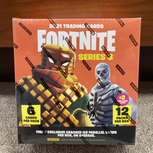 2021 Panini Fortnite Series 3 Trading Cards BRAND NEW Factory Sealed Box
