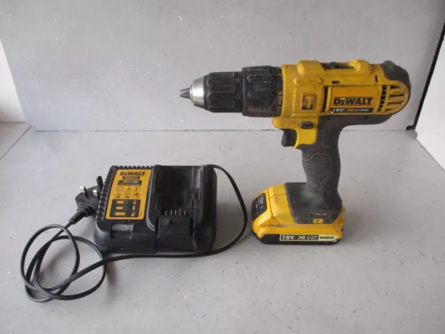 DeWalt DCD776 Li-Ion 18V XR Cordless Combi Drill with Battery and Charger