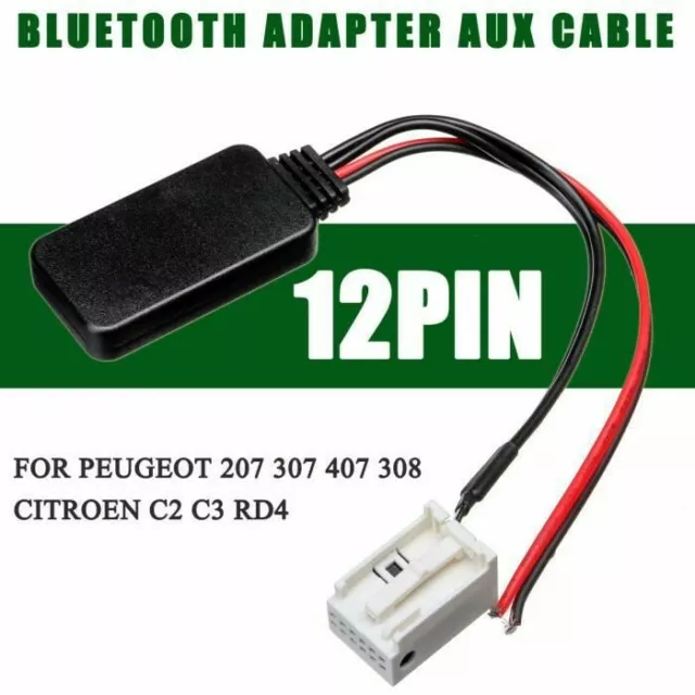 CITROEN C3 BLUETOOTH stéréo, radio USB Citroen AUX, écran d'affichage,  microphone EUR 293,51 - PicClick FR