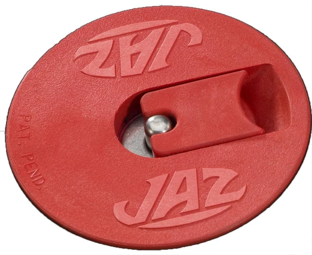 Jaz Fuel Cell Cap Plastic Red Flush Mount Style Each 340-200-06