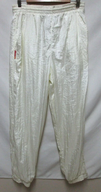 Ellesse Vintage windbreaker jogger  Elastic Waist Pockets Size Sz 3 Medium Md M