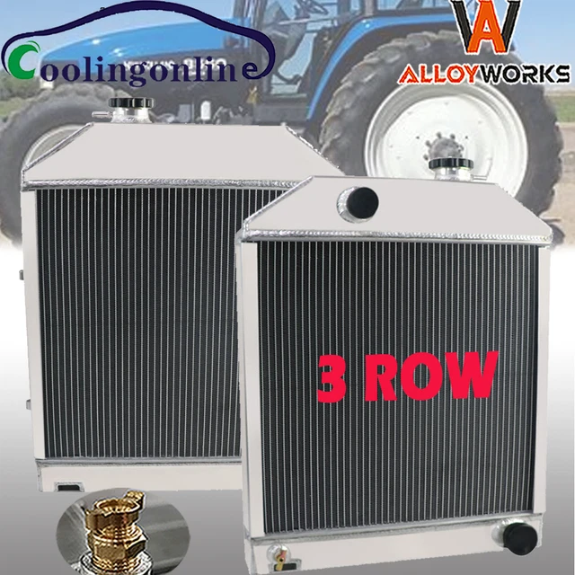 thumbnail image 2 of Aluminum Radiator For Ford New Holland 1715 Tractor - ASI Performance SBA310100630 2 of 3