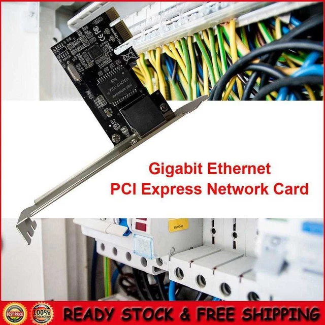 PCIe X1 Netzwerkkarte – Dual Gigabit Ethernet, Intel 82576 Chip, Für Server & Desktop