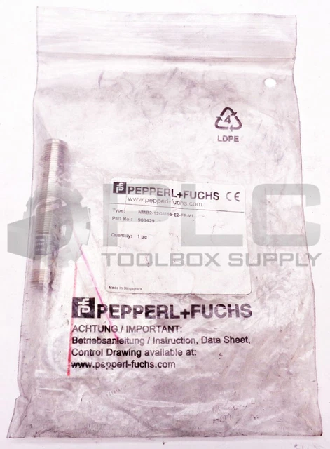 New Pepperl+Fuchs Nmb2-12Gm65-E2-Fe-V1 Proximity Sensor 908429