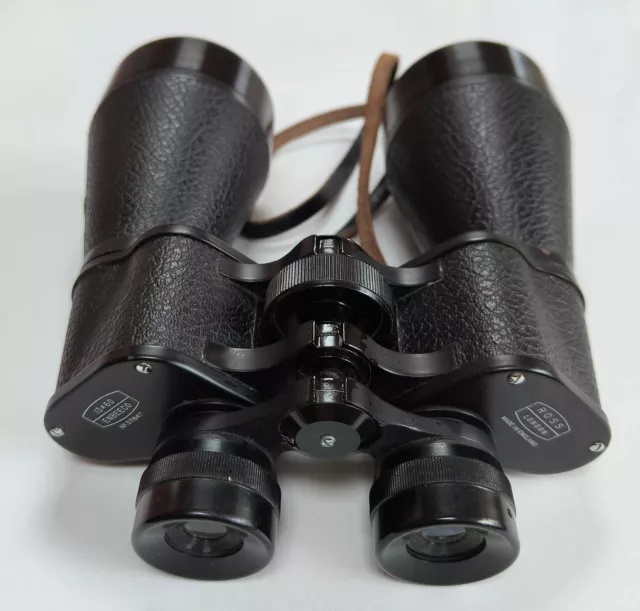 Ross London 13x60 Enbeeco binoculars. Large lens & high power. Serial No. 37847