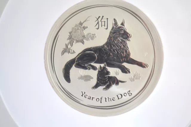 2018 P Australia Silver Lunar Year of the DOG NGC MS 70 2 oz $2 Coin ER