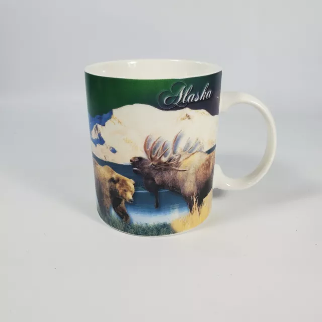 Alaska Coffee Mug Artic Circle Enterprises Inc. Anchorage Alaska Wildlife Cup
