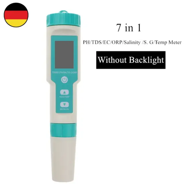 COM-600 7 in 1 Ph Tds Ec Orp Salzgehalt S. G Temperatur Messer Wasser Qualitäts