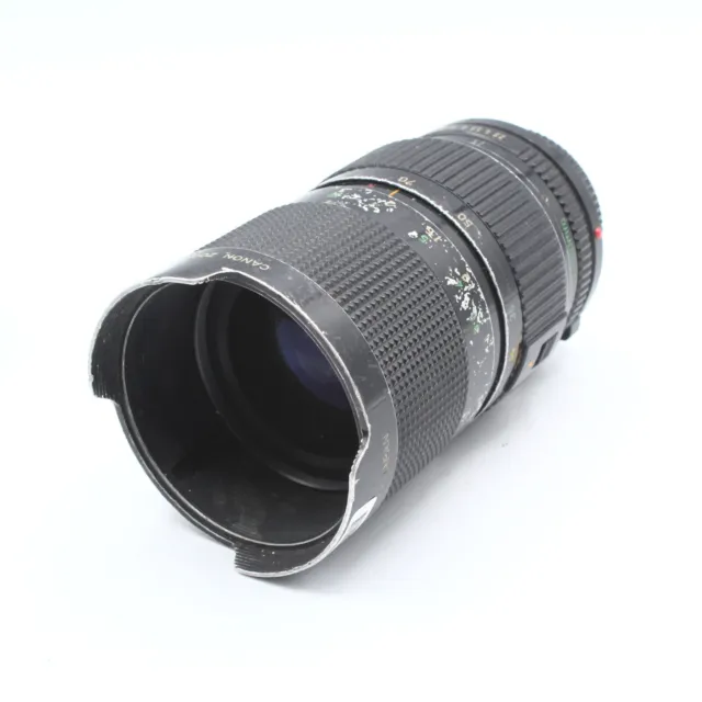[FOR PARTS] Canon FD 35-70mm f/2.8-3.5 Zoom Lens N°18716 - mauvais état !
