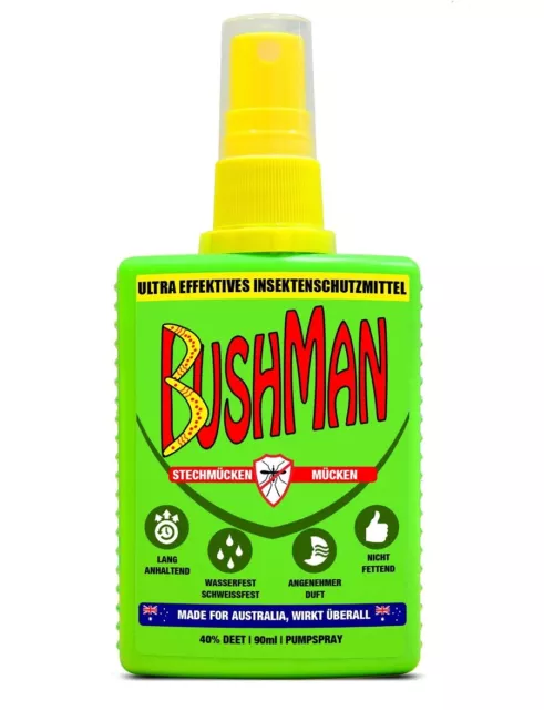 Sänger Bushman Anti-insect Spray 90ml Moustiques Moustique Protection