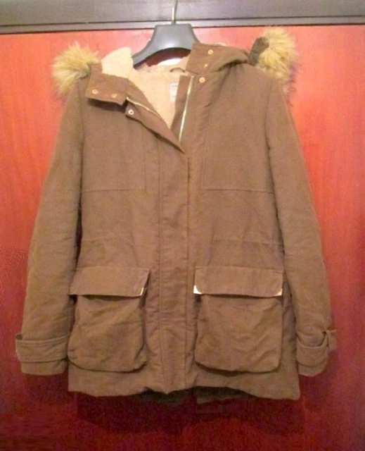 Manteau-Veste Oakwood Marron - Taille 36/38 - Doublure Fausse Fourrure - Neuf Sans Étiquettes