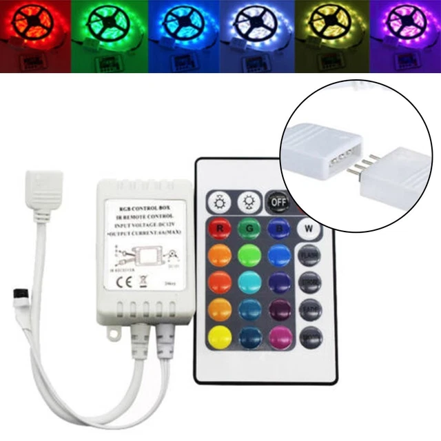 A estrenar RGB Caja de Control Barra de Luz LED 433.92 MHZ for 12V 3528