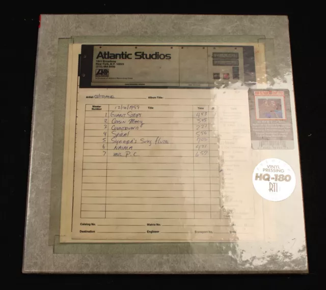 JOHN COLTRANE Giant Steps 2008 45 rpm 2 LP set SEALED Audiophile