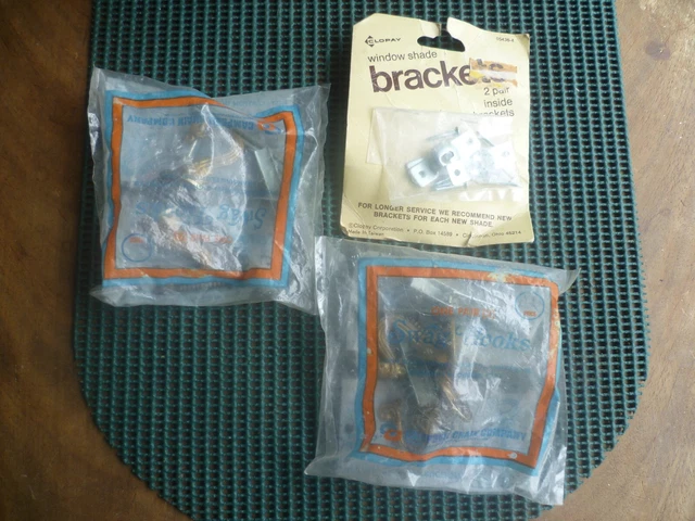 Vintage Swag Hooks Campbell Chain Company, and 1 Pair  Brackets