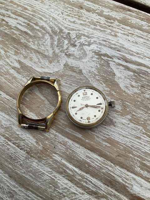 Lot De 5 Ressorts D'origine NOS Pour Montre Vintage Roamer 440 MST 3430 - Cal 371/372 - Suisse