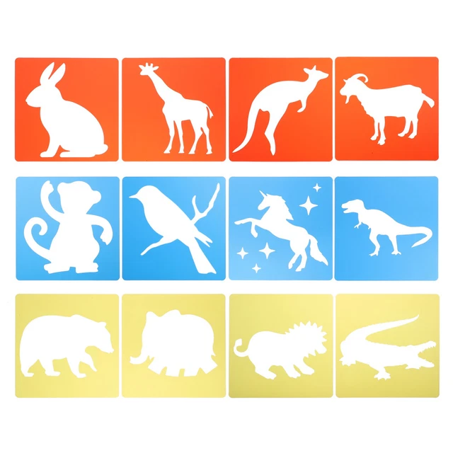 Pp Animal Drawing Template Child Ocean Creature Painting Stencil
