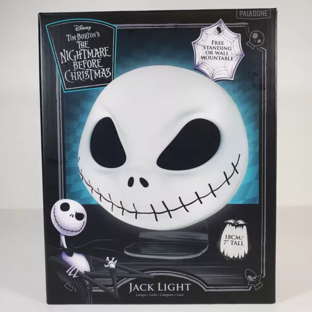 Paladone Nightmare Before Christmas 7" Jack Skellington Light Lamp Halloween