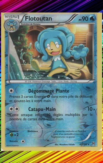 Flotoutan Reverse - XY8:Impulsion Turbo - 42/162 - Carte Pokemon Neuve Française