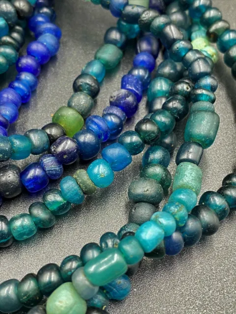 Old Ancient Antique Glass Beads From Ancient Pyu culture period  from Burma 11