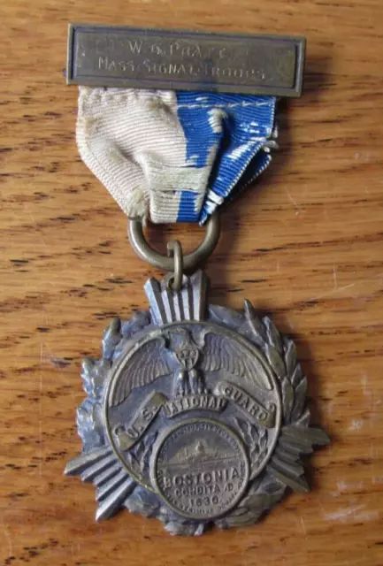 RARE 1916 WWI Mexican Border Services Medal Named Soldier US ARMY Signal Corps B