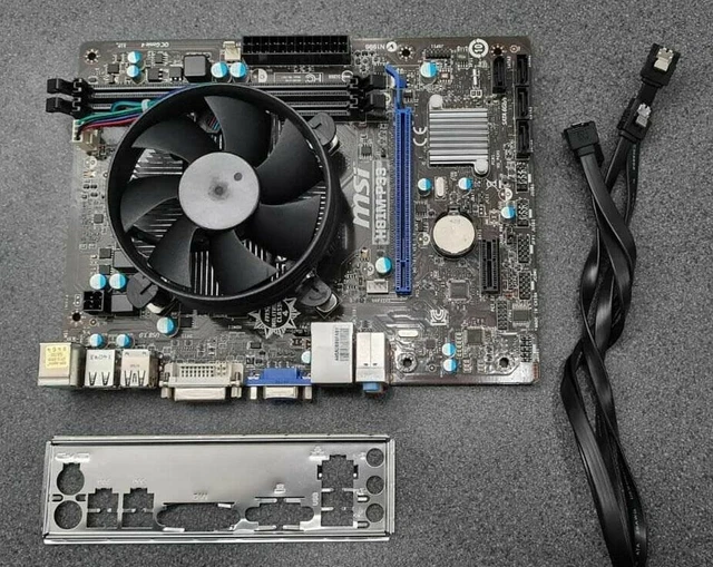 MSI H81MP33 4TH GEN Micro ATX Motherboard LGA 1150 DDR3 I/O SATA CABLE INC 37.88 PicClick