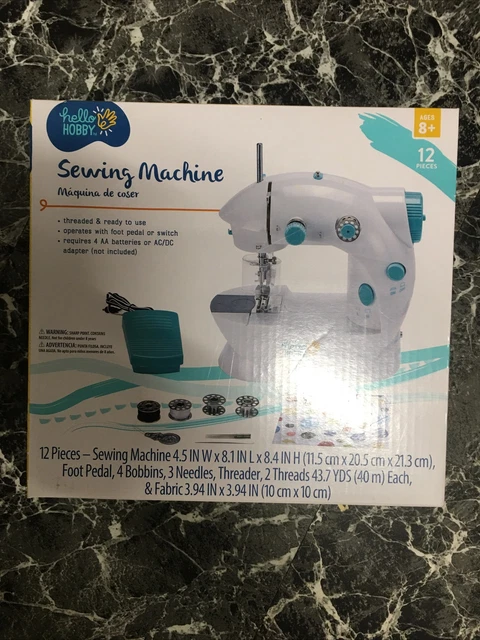 hello Hobby Portable Sewing Machine-ready To Use-NEW IN BOX