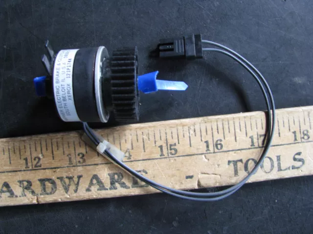 nos WARNER ELECTRIC CLUTCH BRAKE UNIT 12VDC 3/16" Bore XEROX 121P1744 MAGNETIC