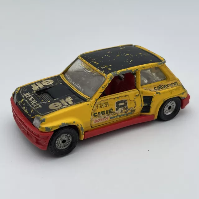 Renault 5 Turbo R5 Calberson N°8 Corgi Toys 1/36