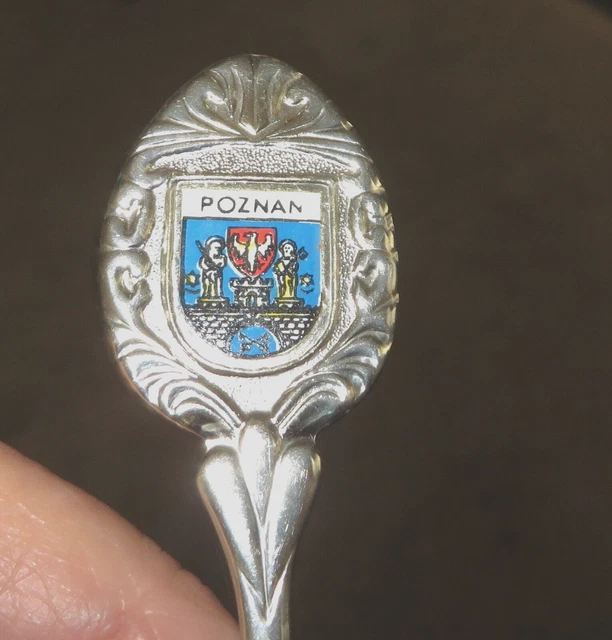 Vtg. Souvenir Collectible Spoon - Poznan  Poland 5"