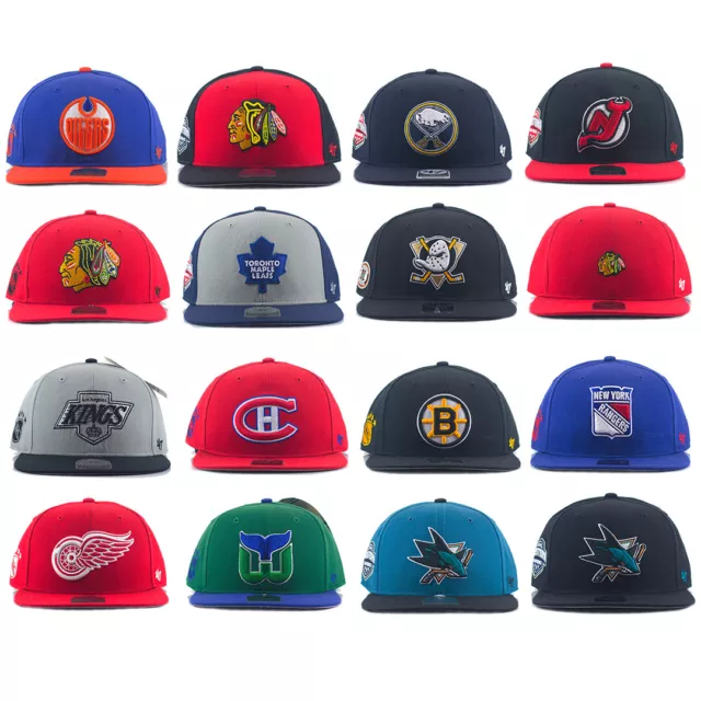 47 Marca - NHL Hockey su ghiaccio - Logo squadra - Cappello Snapback squadre (non Nuova Era)