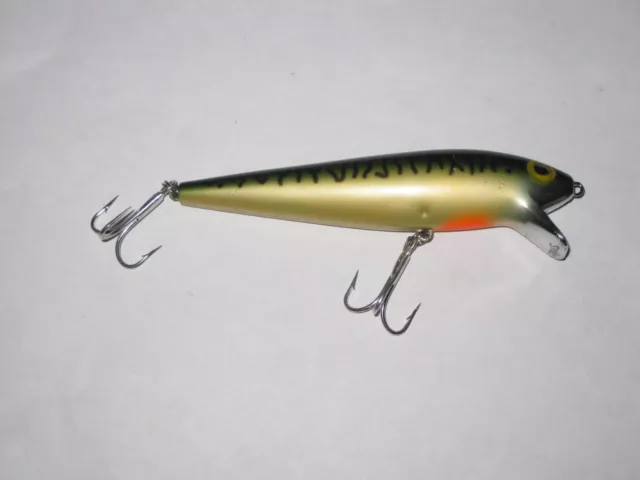 Storm Shallo Mac DN146 Met Green Tiger Pre Rapala Rare Crankbait Fishing Lure