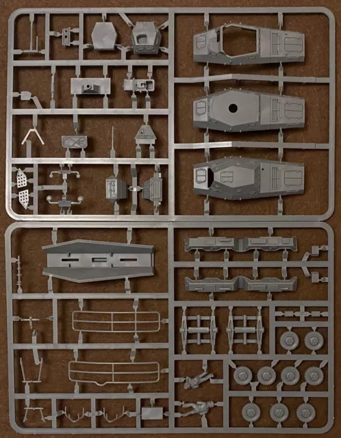 Plastic Soldier Company German Sd.Kfz. 231 8-Rad Armoured Car Sprue 1/72