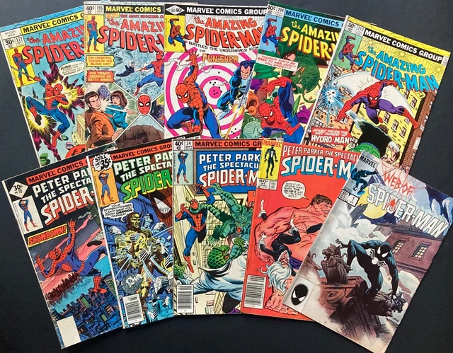 SPIDERMAN - AMAZING, SPECTACULAR & more 70'S - 90's; You Pick- Complete Your Run