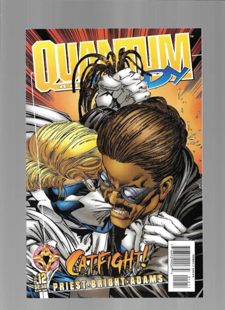 QUANTUM AND WOODY 12 13 LOT OF 2 COMIC BOOKS VALIANT ACCLAIM Christopher Priest