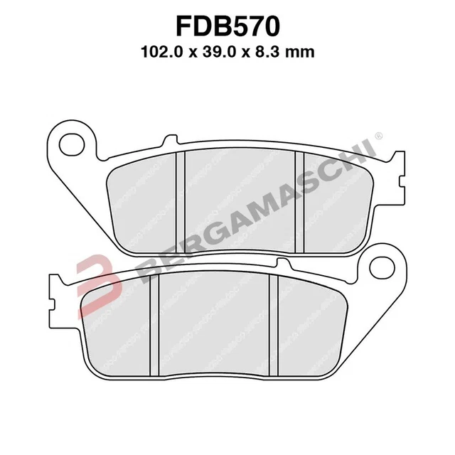 RMZ 250 2004-2021 Plaquettes De Frein Avant Yerbay Pour Suzuki - Freinage Semi-Métallique Haute Performance Frein Haute Performance