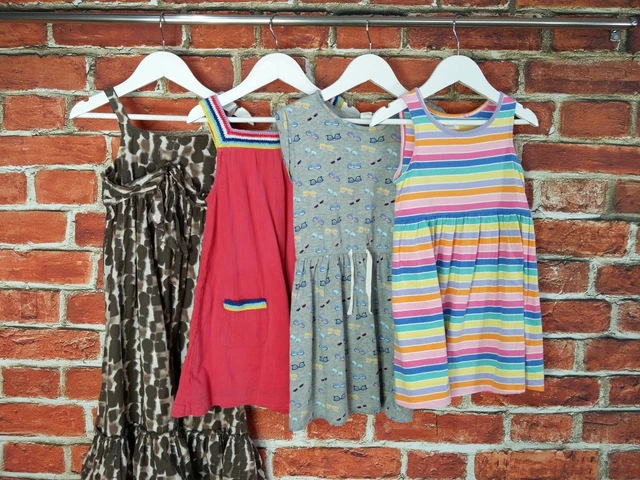 Girls Bundle Age 4-5 Years Gap Next Boden Summer Dress Playsuit Kids Set 110Cm
