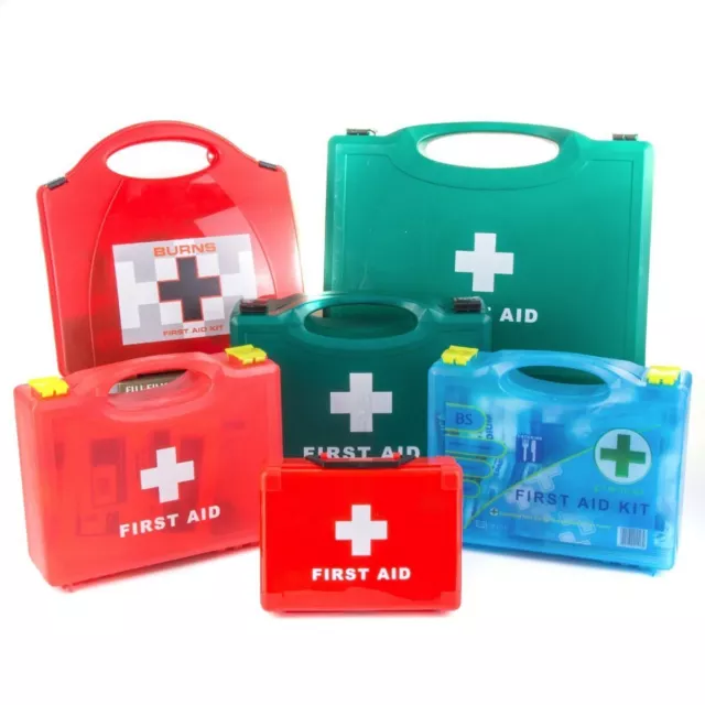 FIRST AID KIT Approved Small-Large Catering Kitchen Burns Safety Set Refill Pack