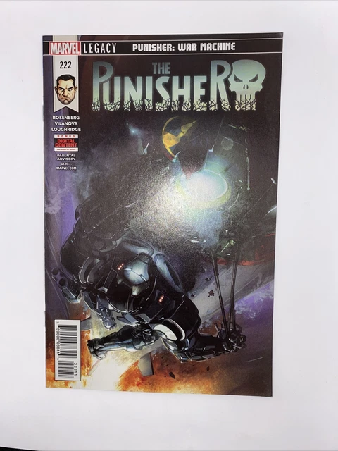 The Punisher Vol 11 #218 Variant 219 220 221 222 223 NM 1st Prints! Marvel 2018 10