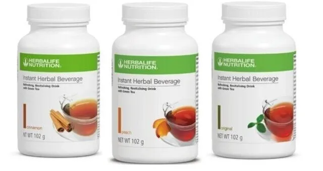 2 Pack Herbalife Instant Herbal Beverage (3 Flavours) - All flavours - Promotion