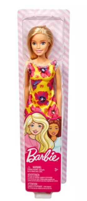 Barbie You Can Be Anything Yellow Floral Dress Doll New/Sealed Gbk93