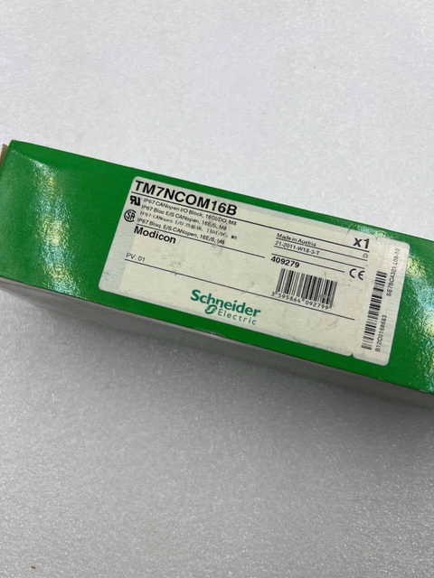 SCHNEIDER ELECTRIC MODICON TM7NCOM16B IP67 CANopen I/O BLOCK, 16DI/DO ...