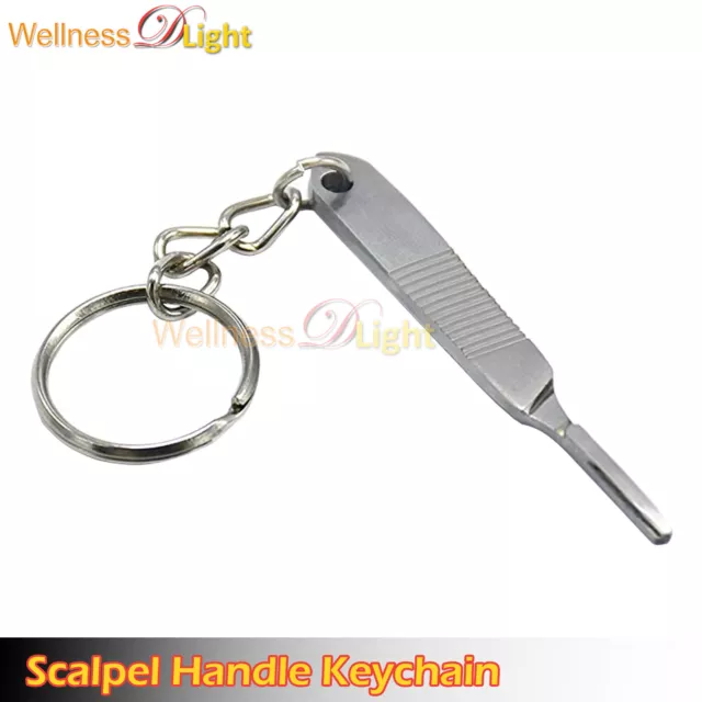 WDL Scalpel BP Handle Miniature Surgical Instruments Keychain Gift Tools KC-001 2