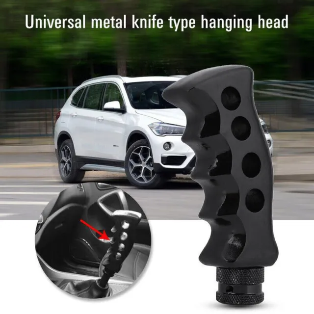 NEW 5 Speed Black Aluminum Manual Shift Knob Gear Stick Shifter Lever Universal.