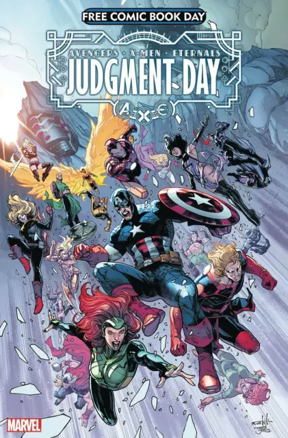 FCBD Judgment Day Avengers, X-Men & Eternals! 10-book lot!!  NM !