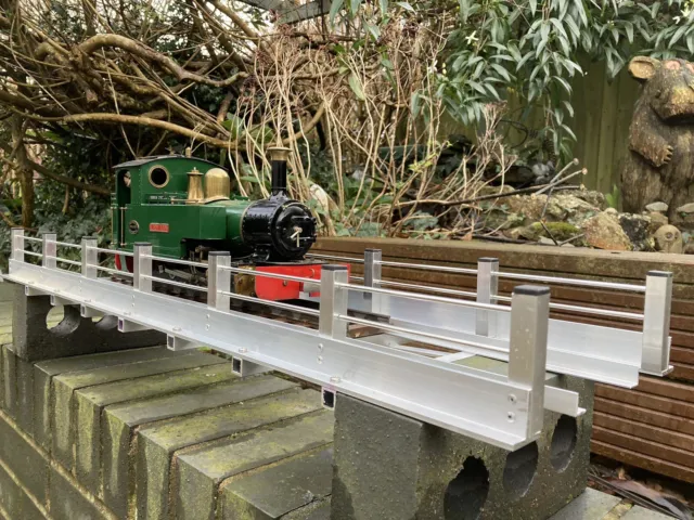 Garden Railway bridge 16mm , lgb or sm32  SET TO YOUR GAUGE