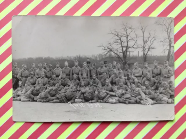 Carte Photo Avril 1932 MILITAIRES SOLDATS du 146 ème RÉGIMENT Rppc Soldiers