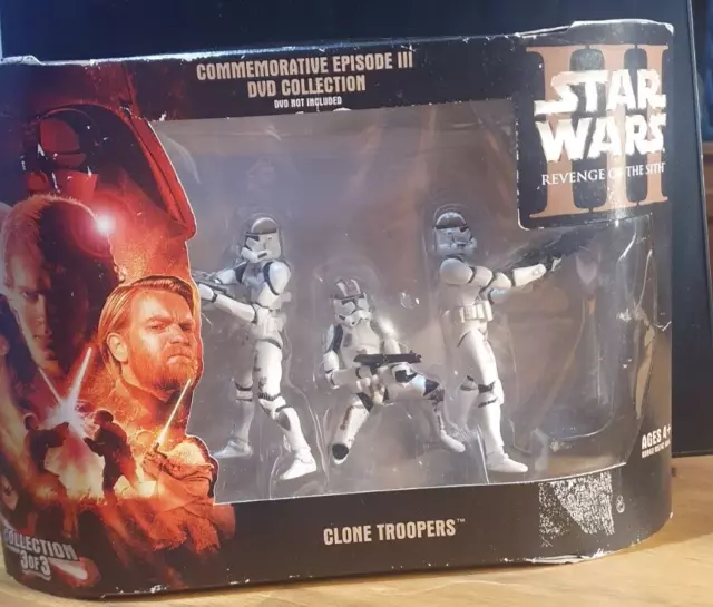 Star Wars (ROTS) Commemorative Episode III Collection Clone Troopers