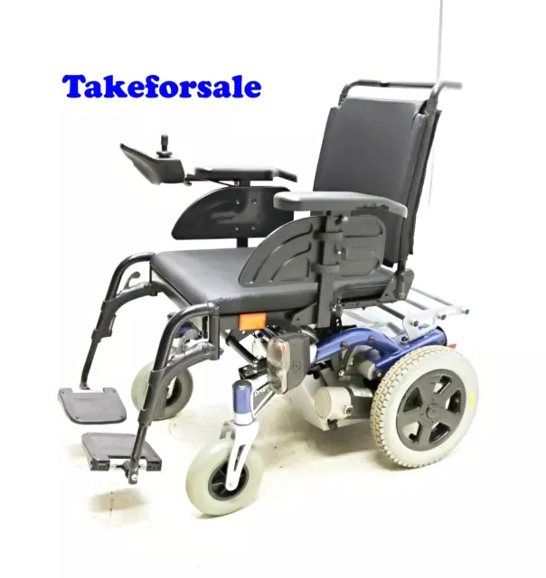 Elektrorollstuhl Invacare Dragon Rollstuhl SB 45 cm Akkus Neu 6km/h TFS385